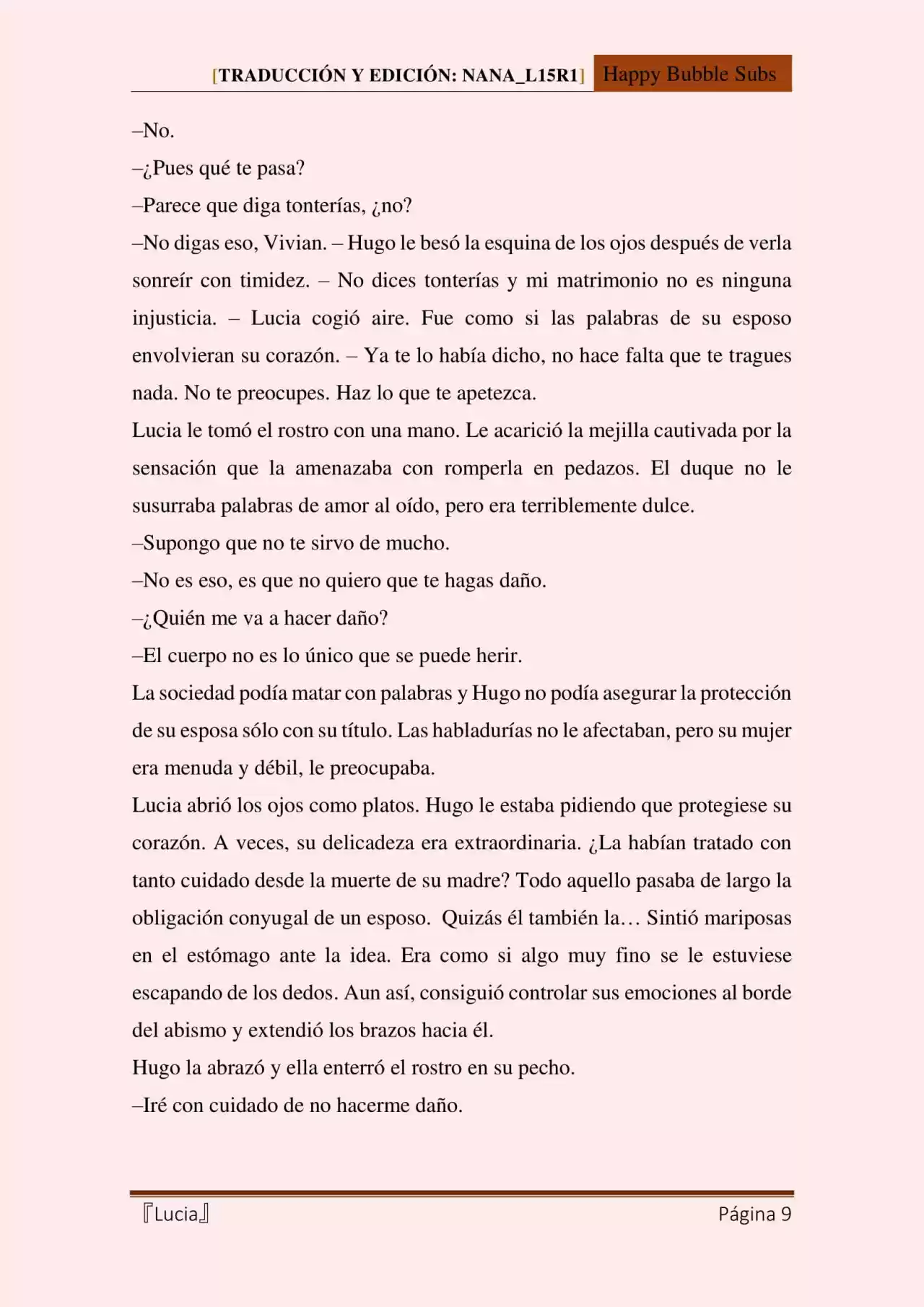 Lucia (Novela) - Capítulo 90 - Página 9 - LectorTMOo