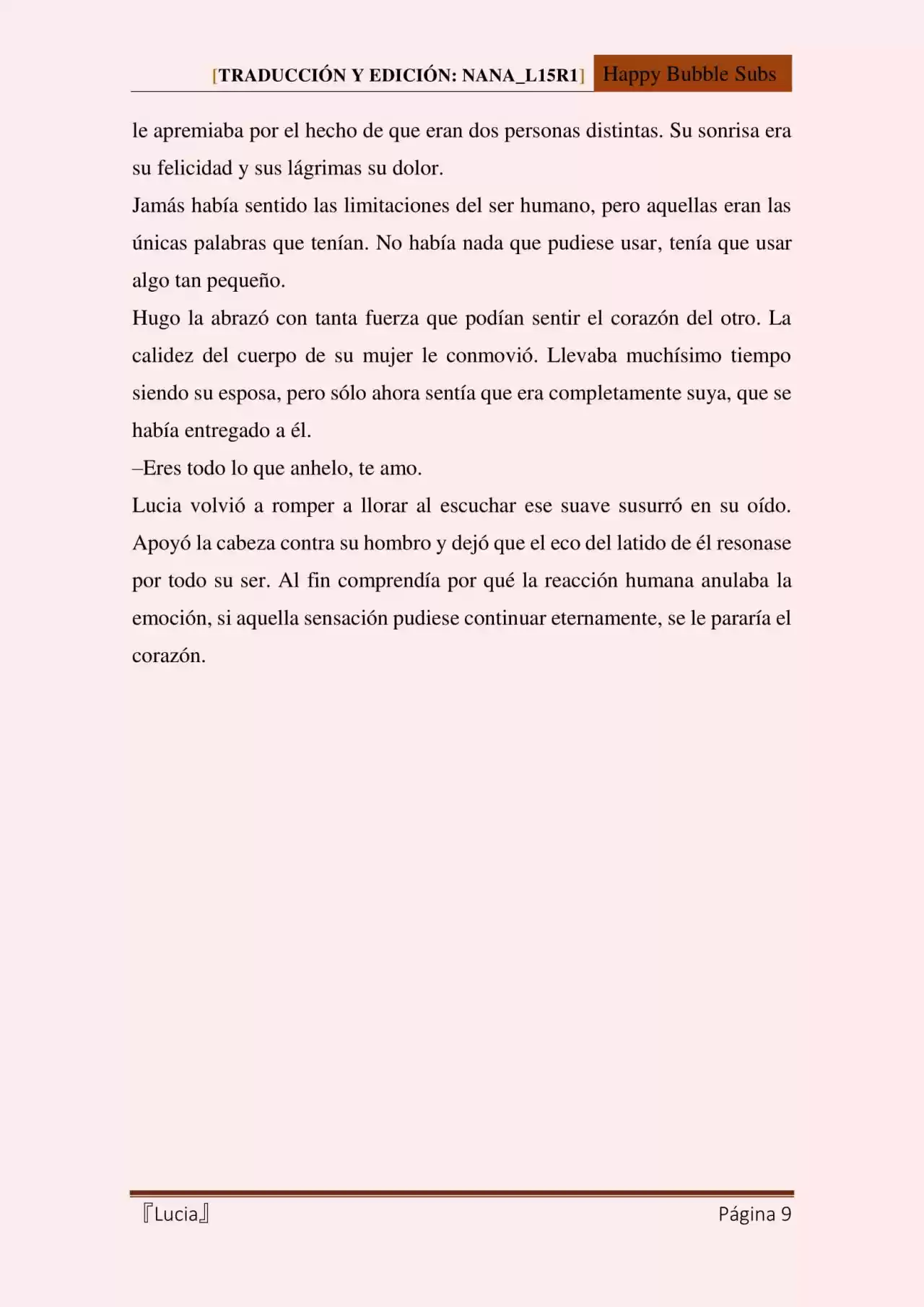 Lucia (Novela) - Capítulo 92 - Página 9 - LectorTMOo