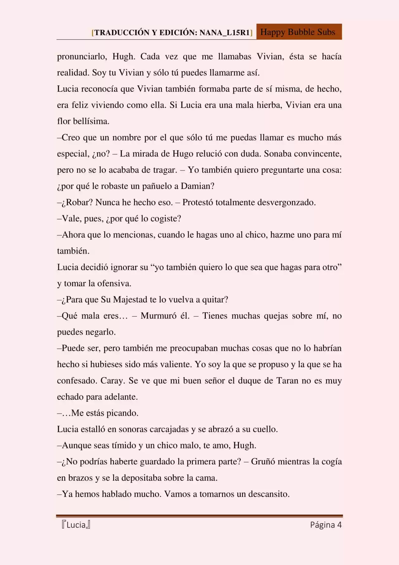 Lucia (Novela) - Capítulo 93 - Página 4 - LectorTMOo