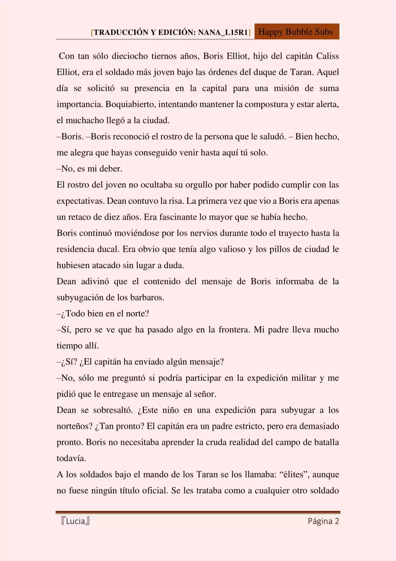 Lucia (Novela) - Capítulo 95 - Página 2 - LectorTMOo