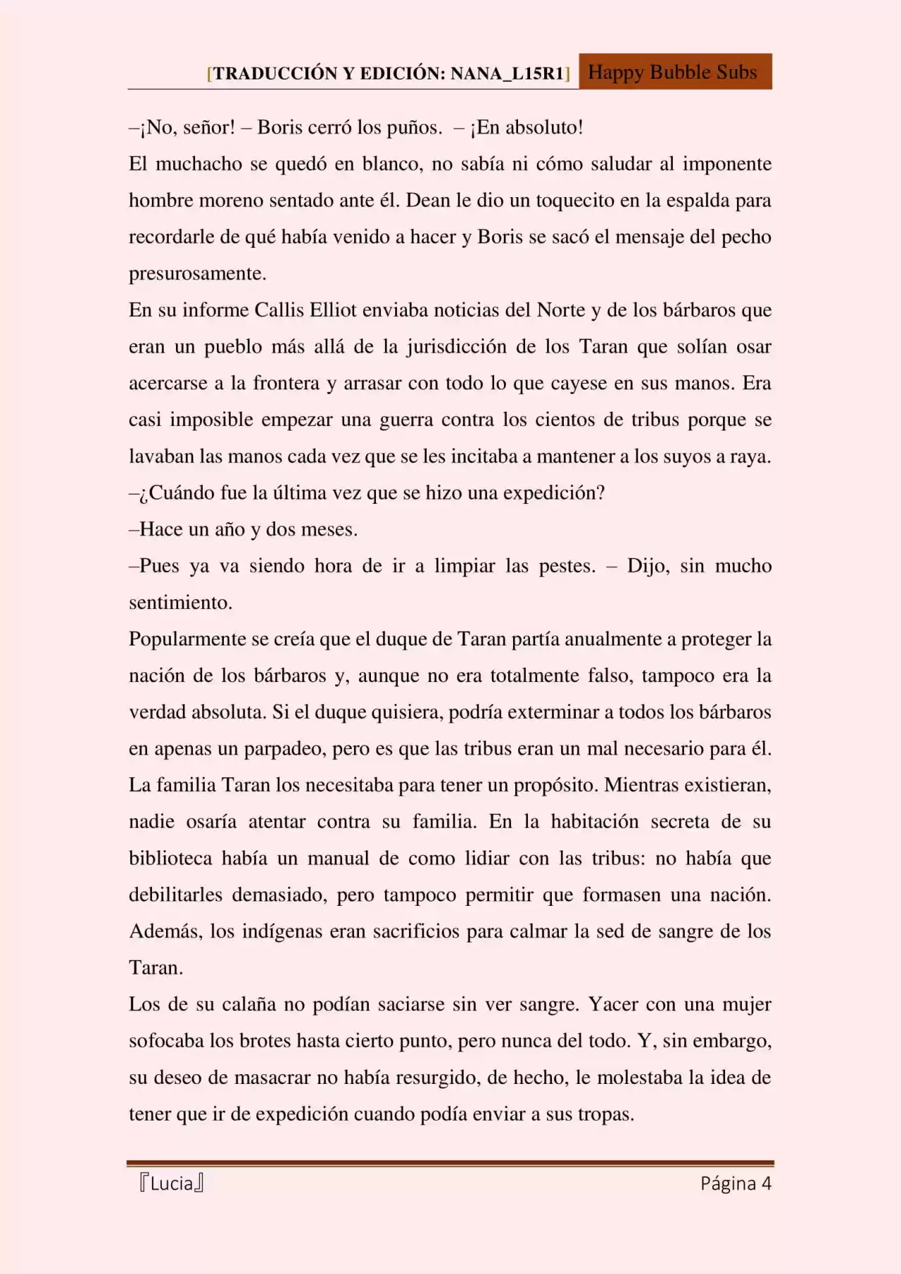 Lucia (Novela) - Capítulo 95 - Página 4 - LectorTMOo