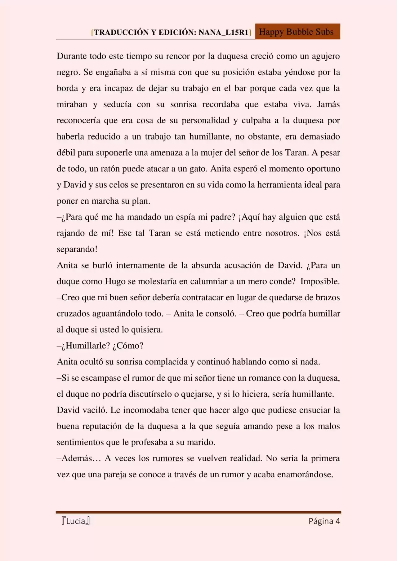 Lucia (Novela) - Capítulo 98 - Página 4 - LectorTMOo