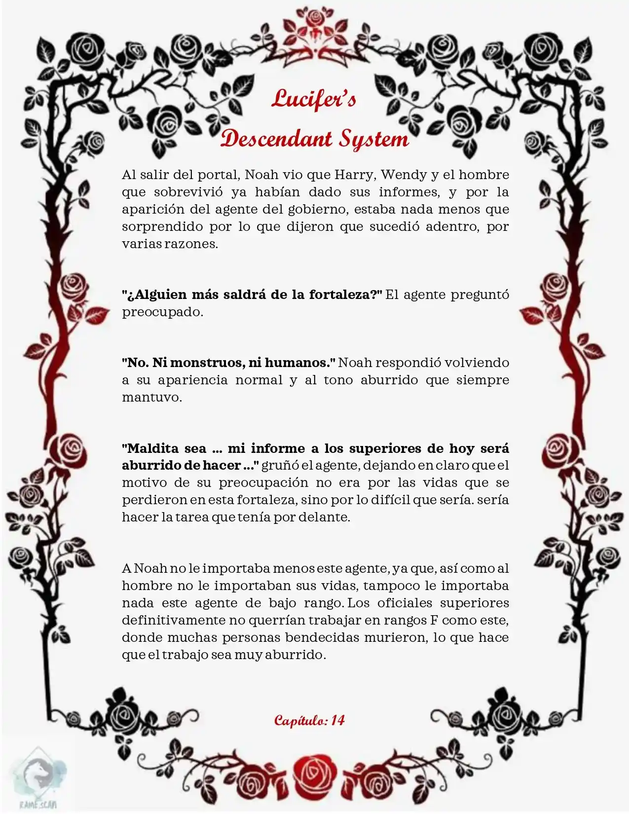 Lucifer's Descendant System (Novela) - Capítulo 14 - Página 2 - LectorTMOo