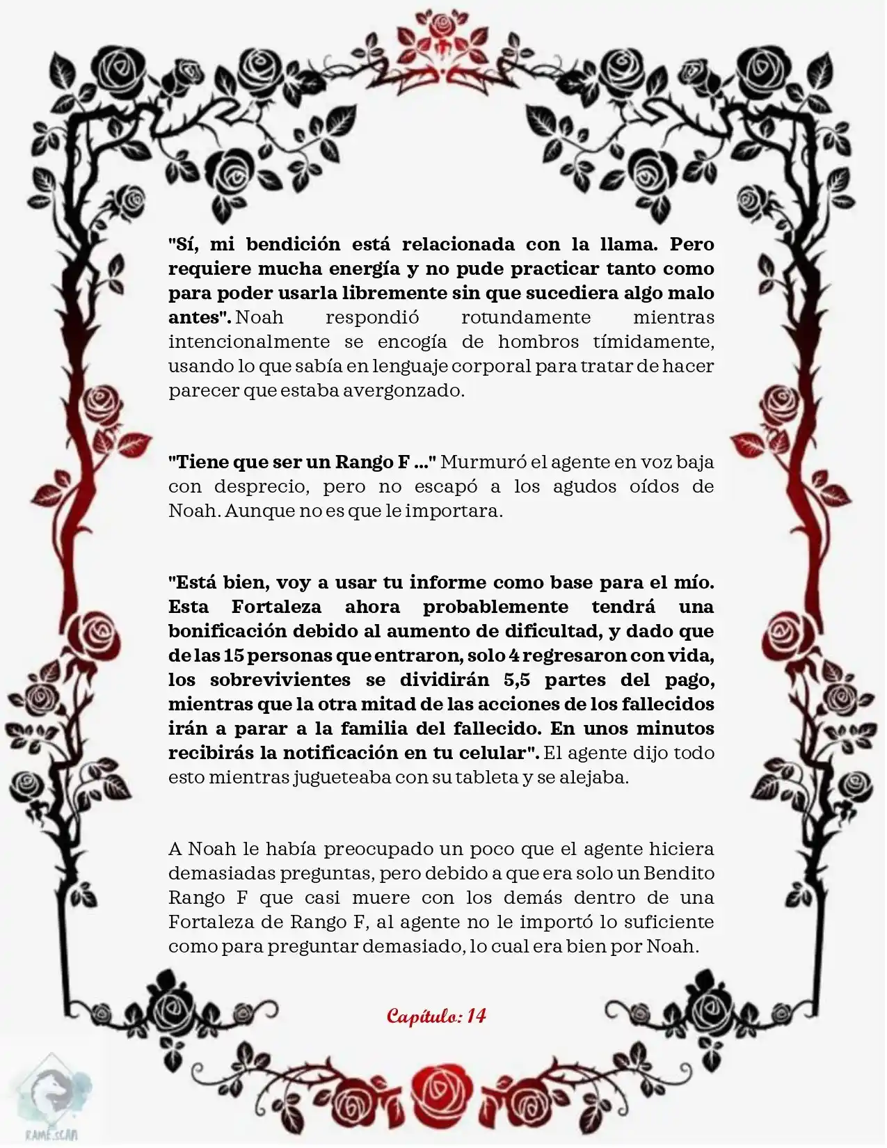 Lucifer's Descendant System (Novela) - Capítulo 14 - Página 4 - LectorTMOo