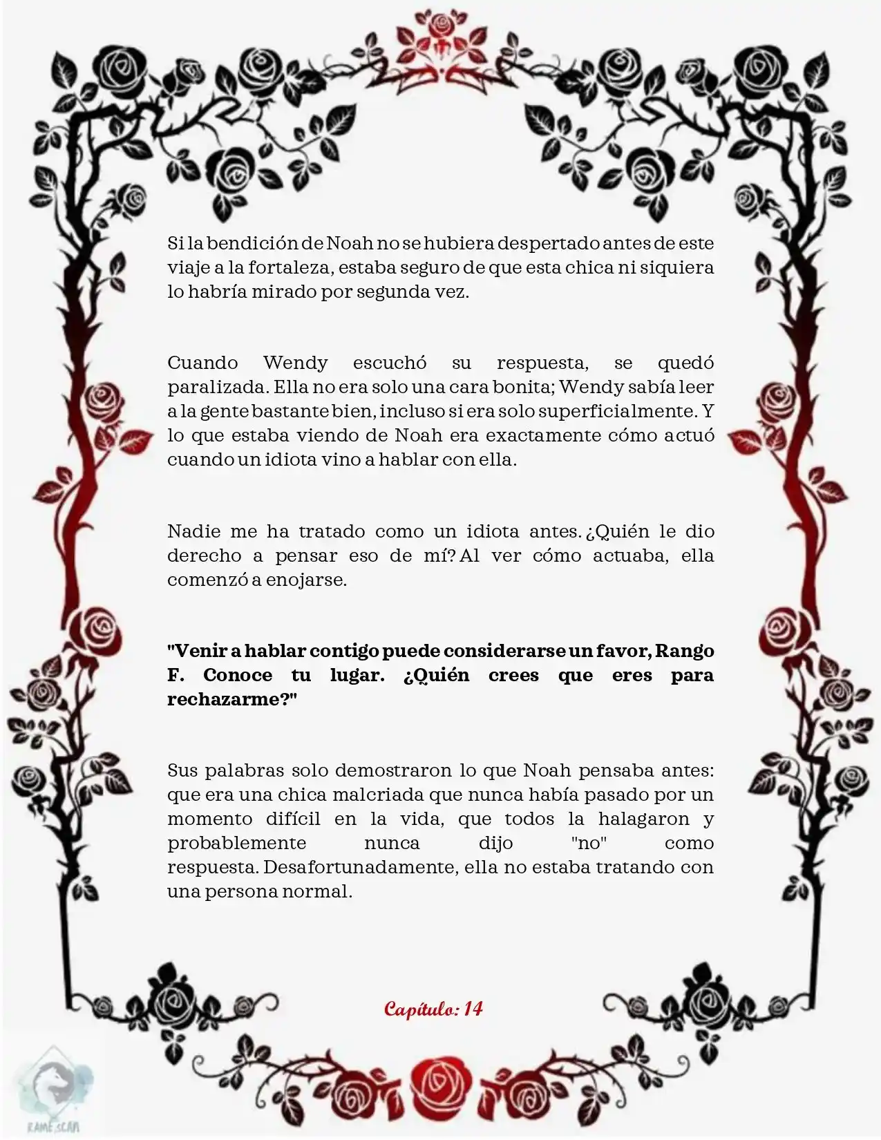 Lucifer's Descendant System (Novela) - Capítulo 14 - Página 8 - LectorTMOo