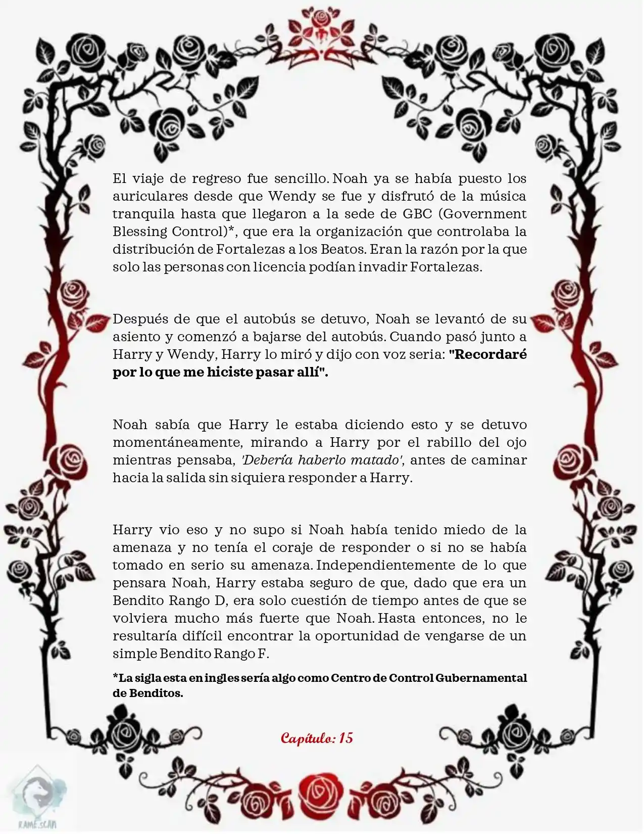 Lucifer's Descendant System (Novela) - Capítulo 15 - Página 5 - LectorTMOo