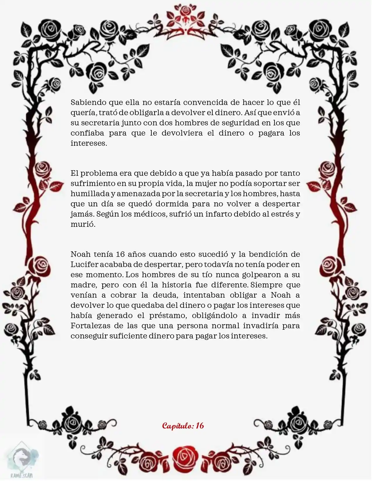 Lucifer's Descendant System (Novela) - Capítulo 16 - Página 7 - LectorTMOo