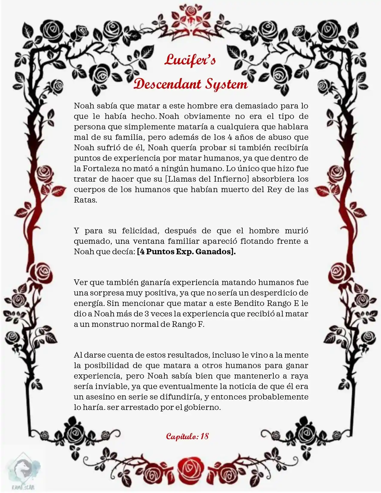 Lucifer's Descendant System (Novela) - Capítulo 18 - Página 2 - LectorTMOo
