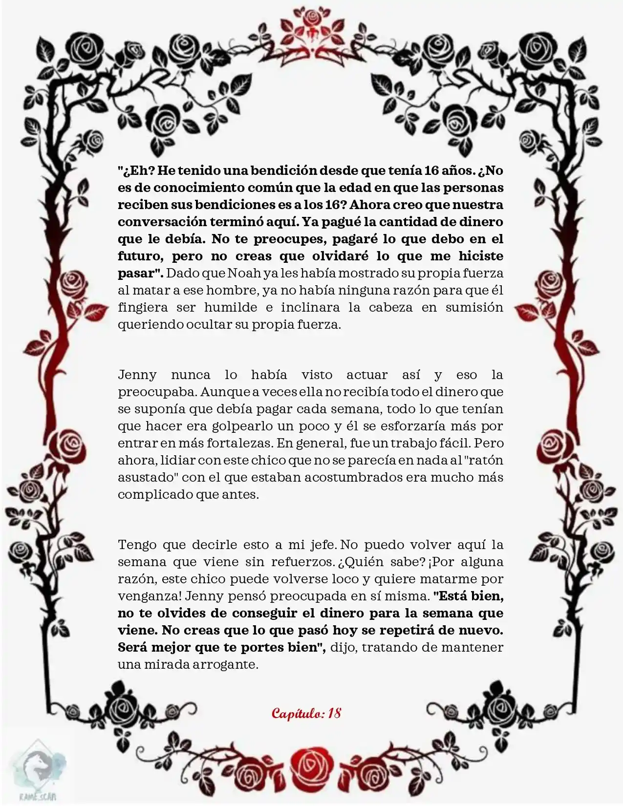 Lucifer's Descendant System (Novela) - Capítulo 18 - Página 6 - LectorTMOo