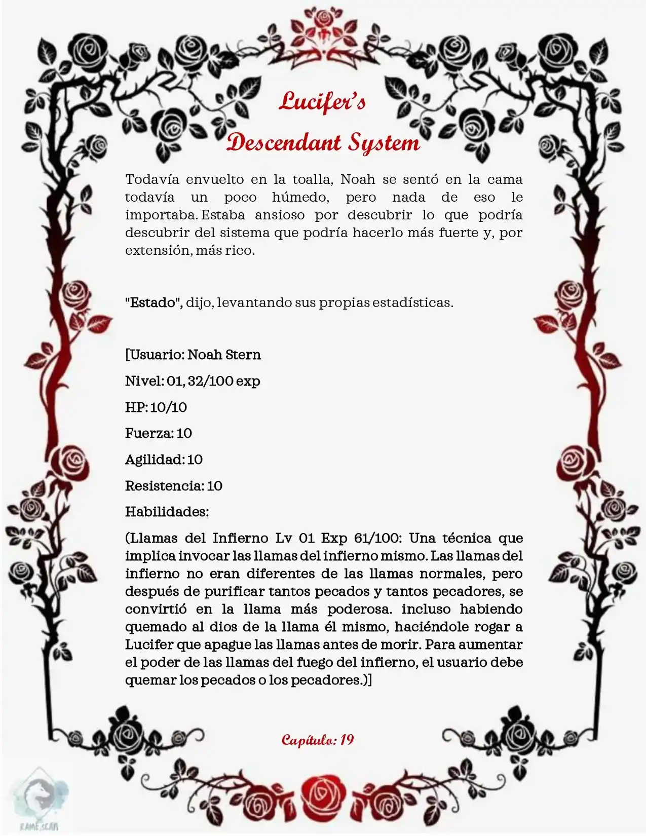 Lucifer's Descendant System (Novela) - Capítulo 19 - Página 2 - LectorTMOo