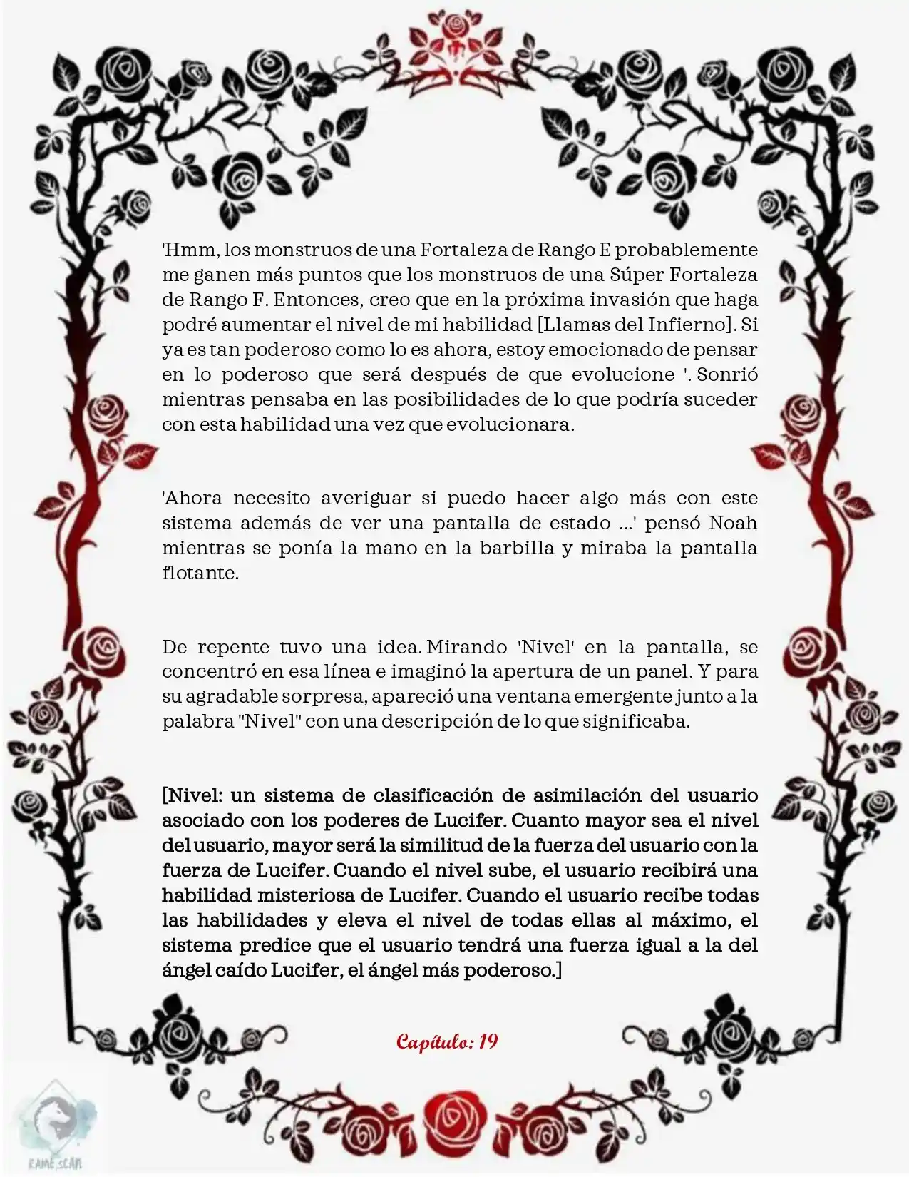 Lucifer's Descendant System (Novela) - Capítulo 19 - Página 3 - LectorTMOo