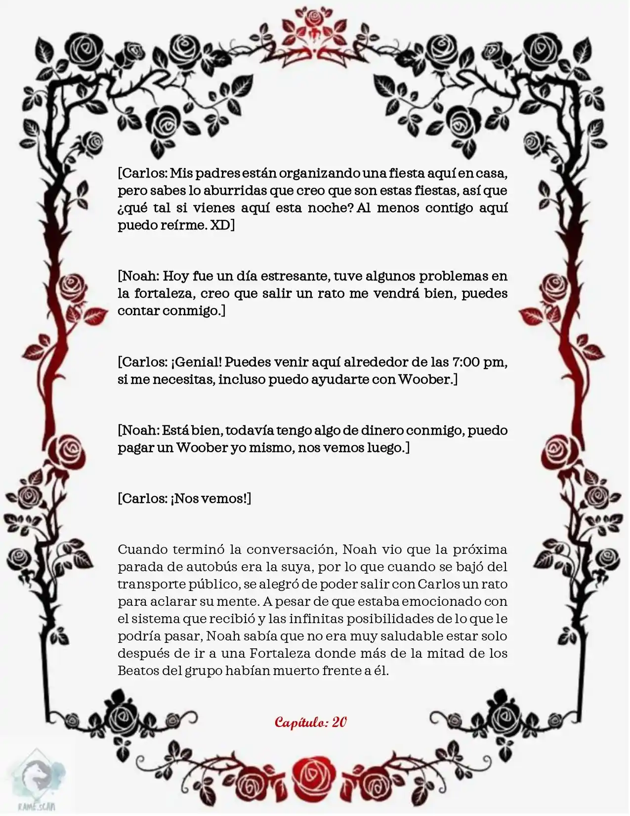 Lucifer's Descendant System (Novela) - Capítulo 20 - Página 4 - LectorTMOo