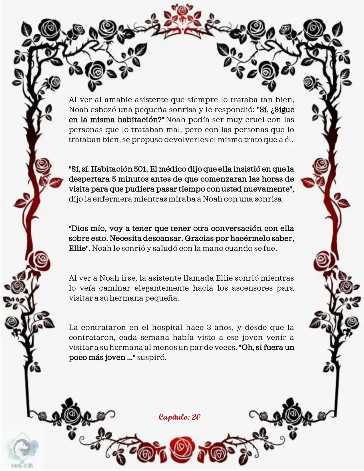 Lucifer's Descendant System (Novela) - Capítulo 20 - Página 6 - LectorTMOo
