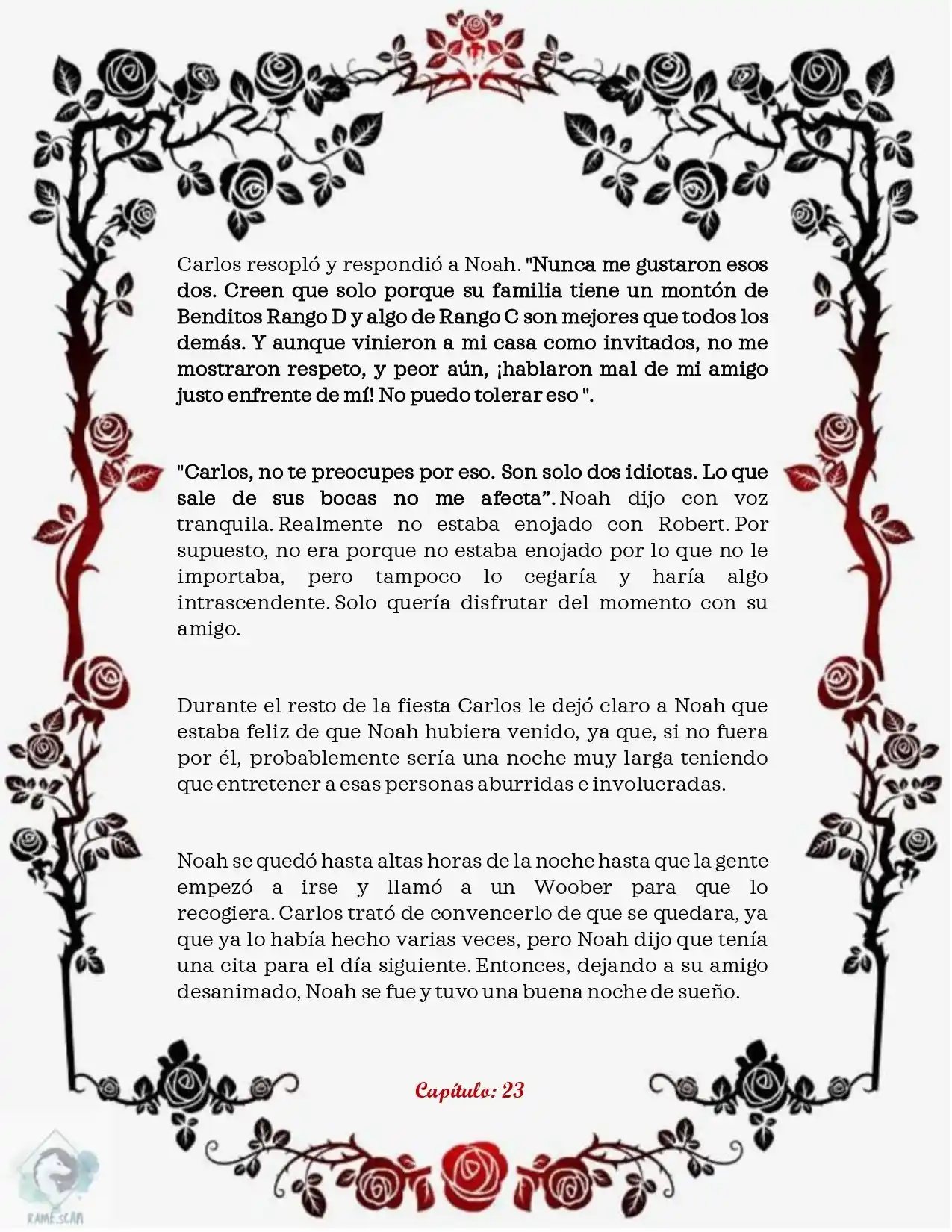 Lucifer's Descendant System (Novela) - Capítulo 23 - Página 5 - LectorTMOo