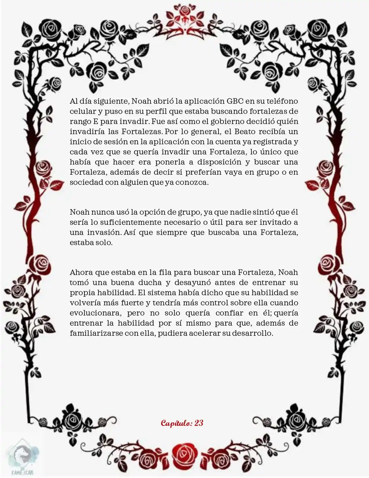 Lucifer's Descendant System (Novela) - Capítulo 23 - Página 6 - LectorTMOo