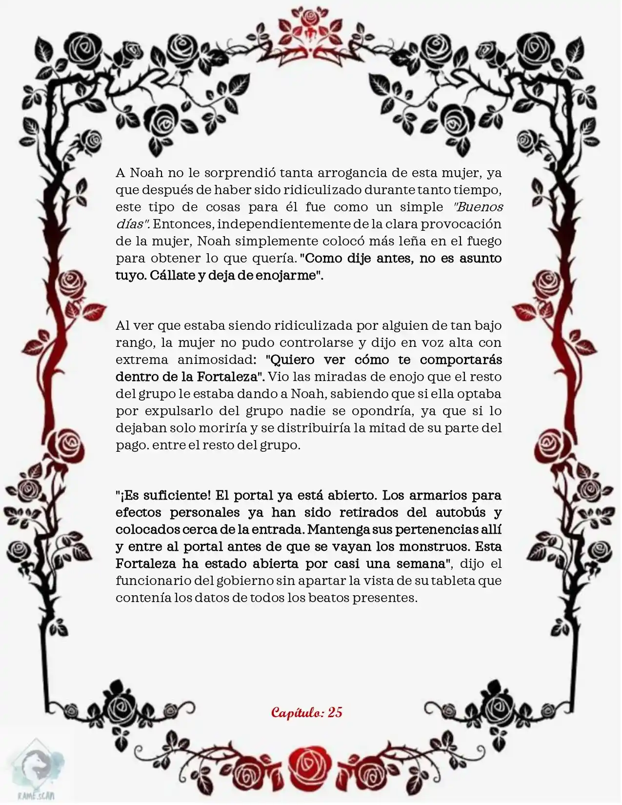 Lucifer's Descendant System (Novela) - Capítulo 25 - Página 5 - LectorTMOo