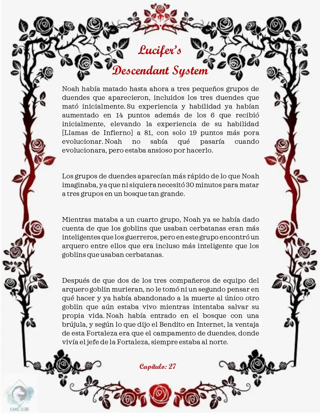 Lucifer's Descendant System (Novela) - Capítulo 27 - Página 2 - LectorTMOo