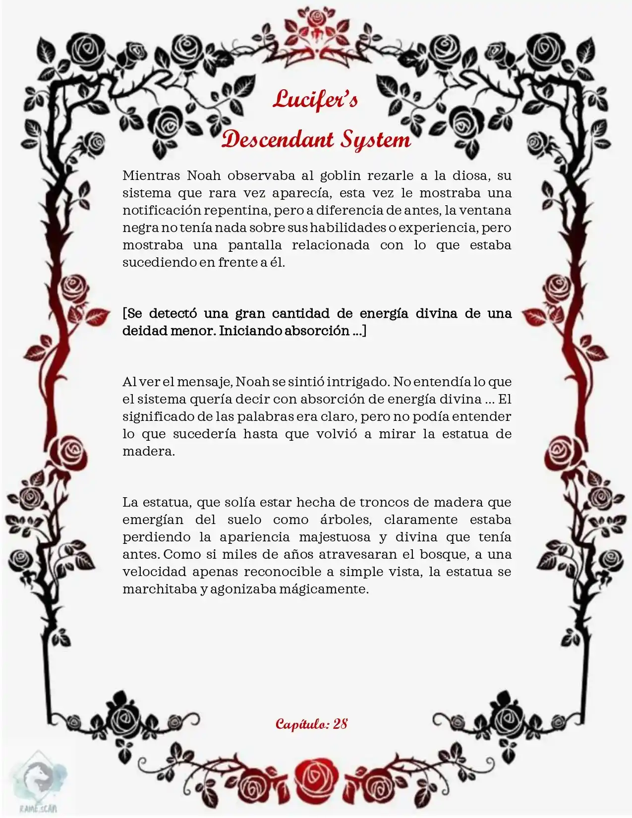 Lucifer's Descendant System (Novela) - Capítulo 28 - Página 2 - LectorTMOo