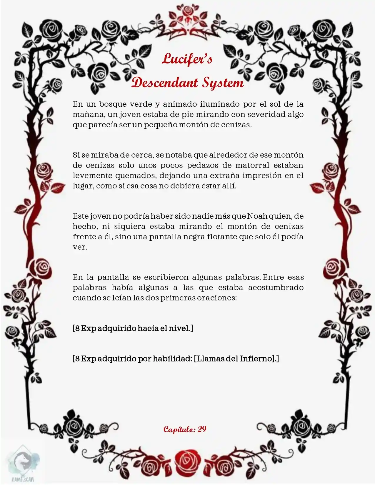 Lucifer's Descendant System (Novela) - Capítulo 29 - Página 2 - LectorTMOo