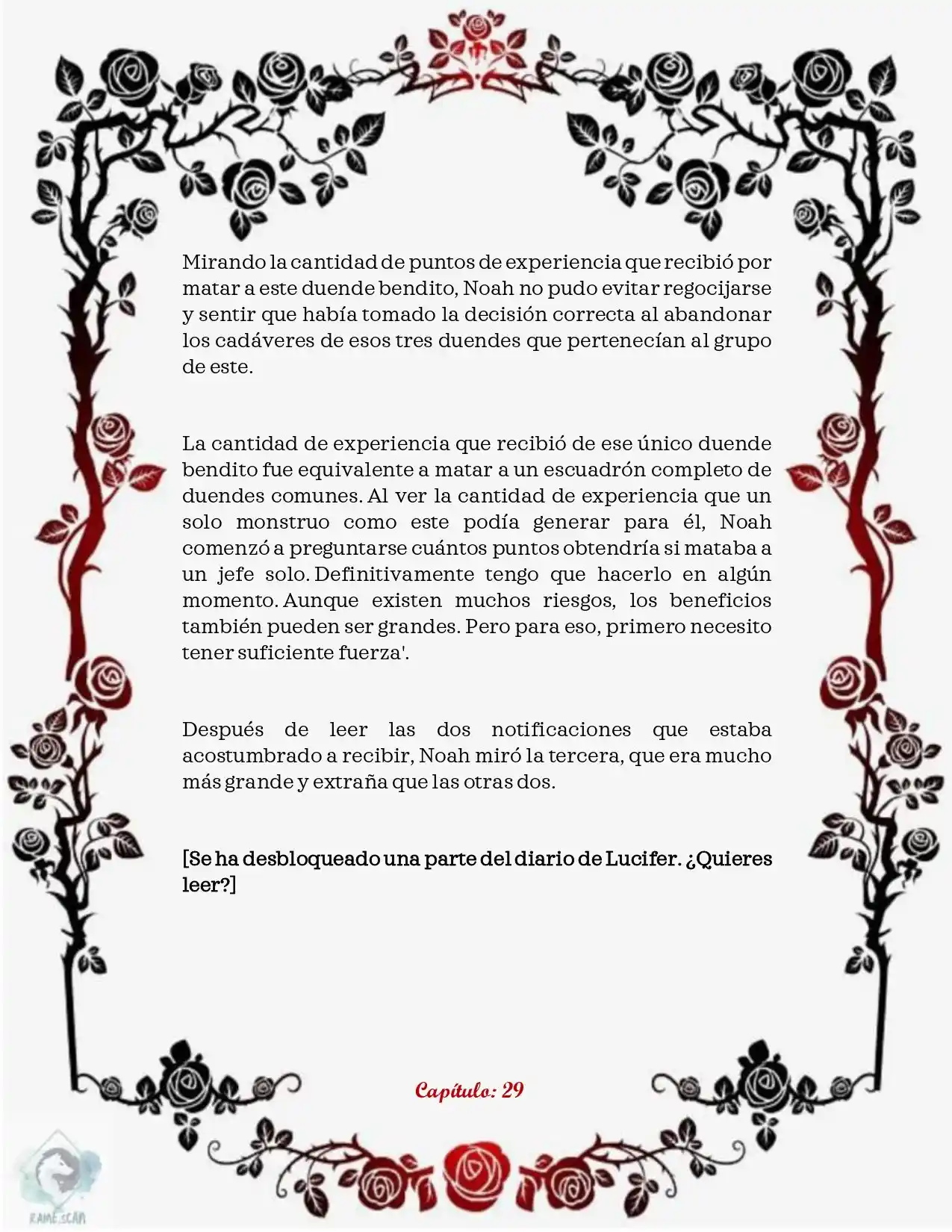 Lucifer's Descendant System (Novela) - Capítulo 29 - Página 3 - LectorTMOo