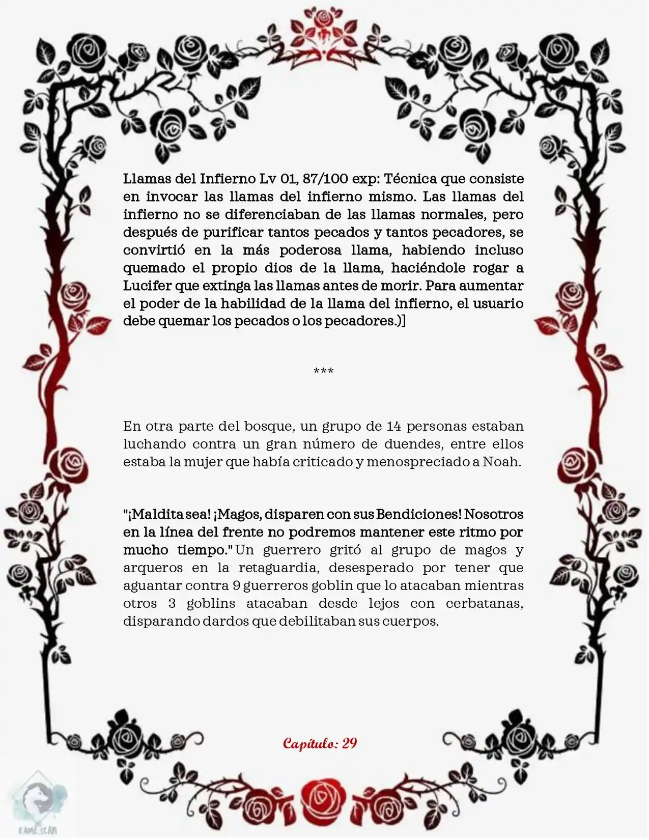 Lucifer's Descendant System (Novela) - Capítulo 29 - Página 10 - LectorTMOo