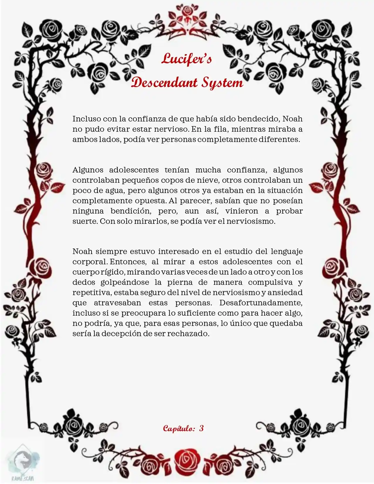 Lucifer's Descendant System (Novela) - Capítulo 3 - Página 2 - LectorTMOo