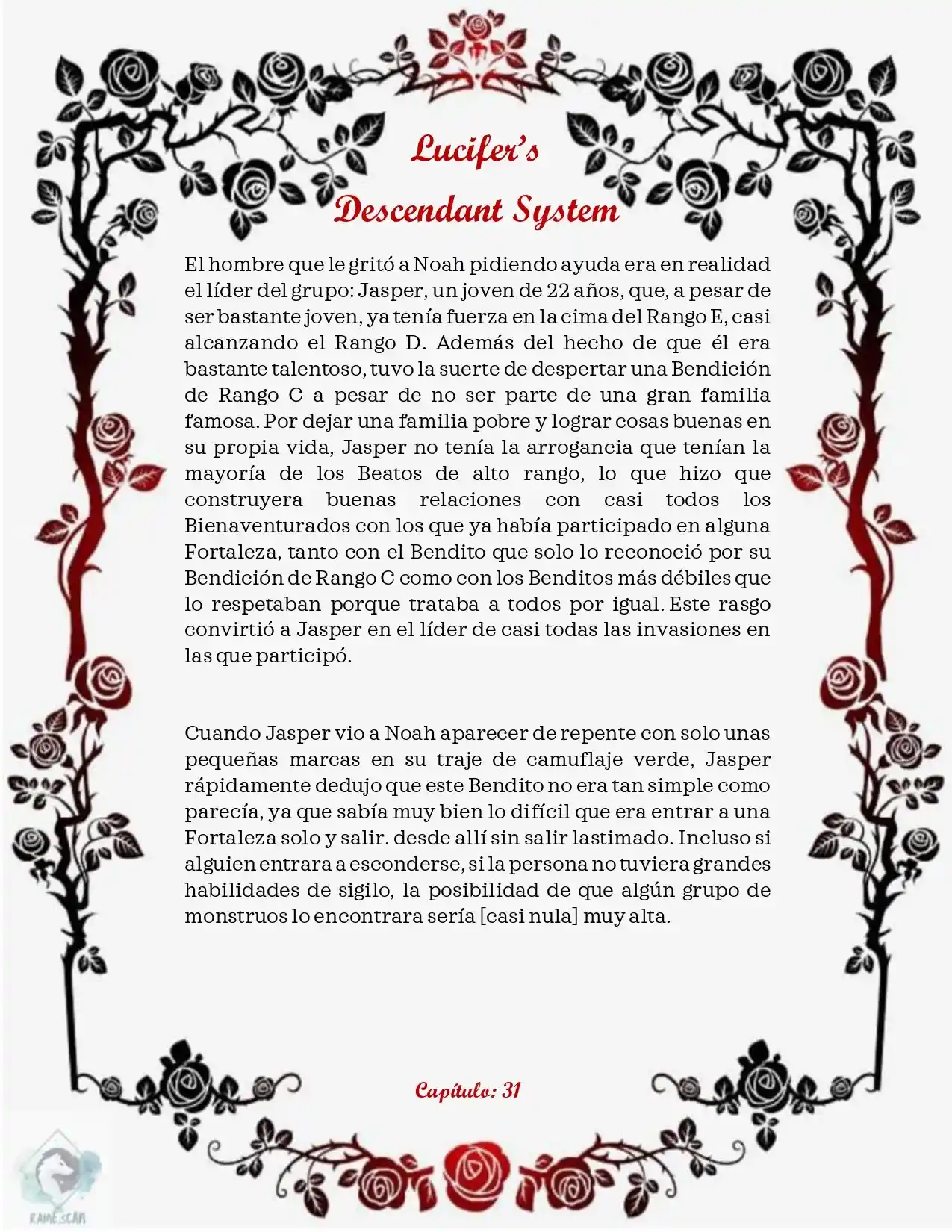 Lucifer's Descendant System (Novela) - Capítulo 31 - Página 2 - LectorTMOo