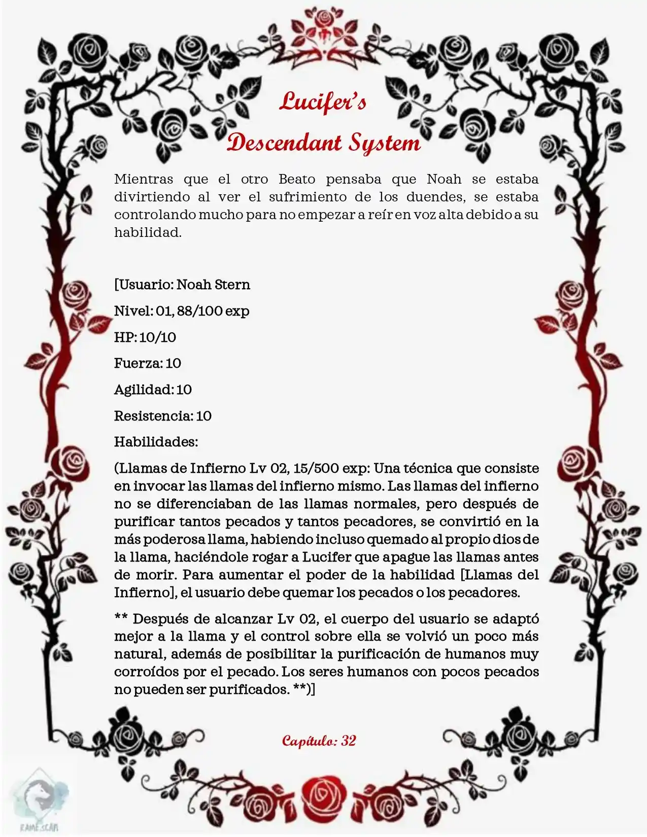Lucifer's Descendant System (Novela) - Capítulo 32 - Página 2 - LectorTMOo