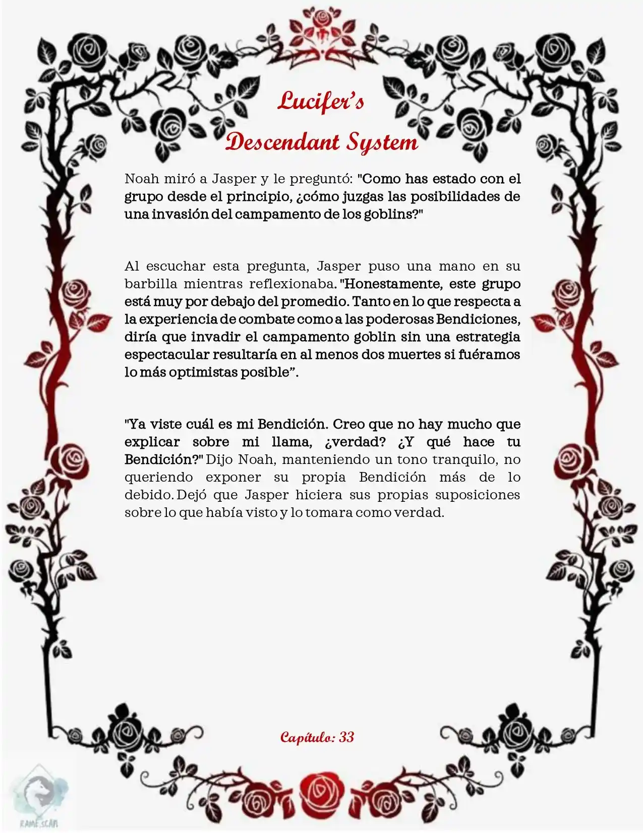 Lucifer's Descendant System (Novela) - Capítulo 33 - Página 2 - LectorTMOo