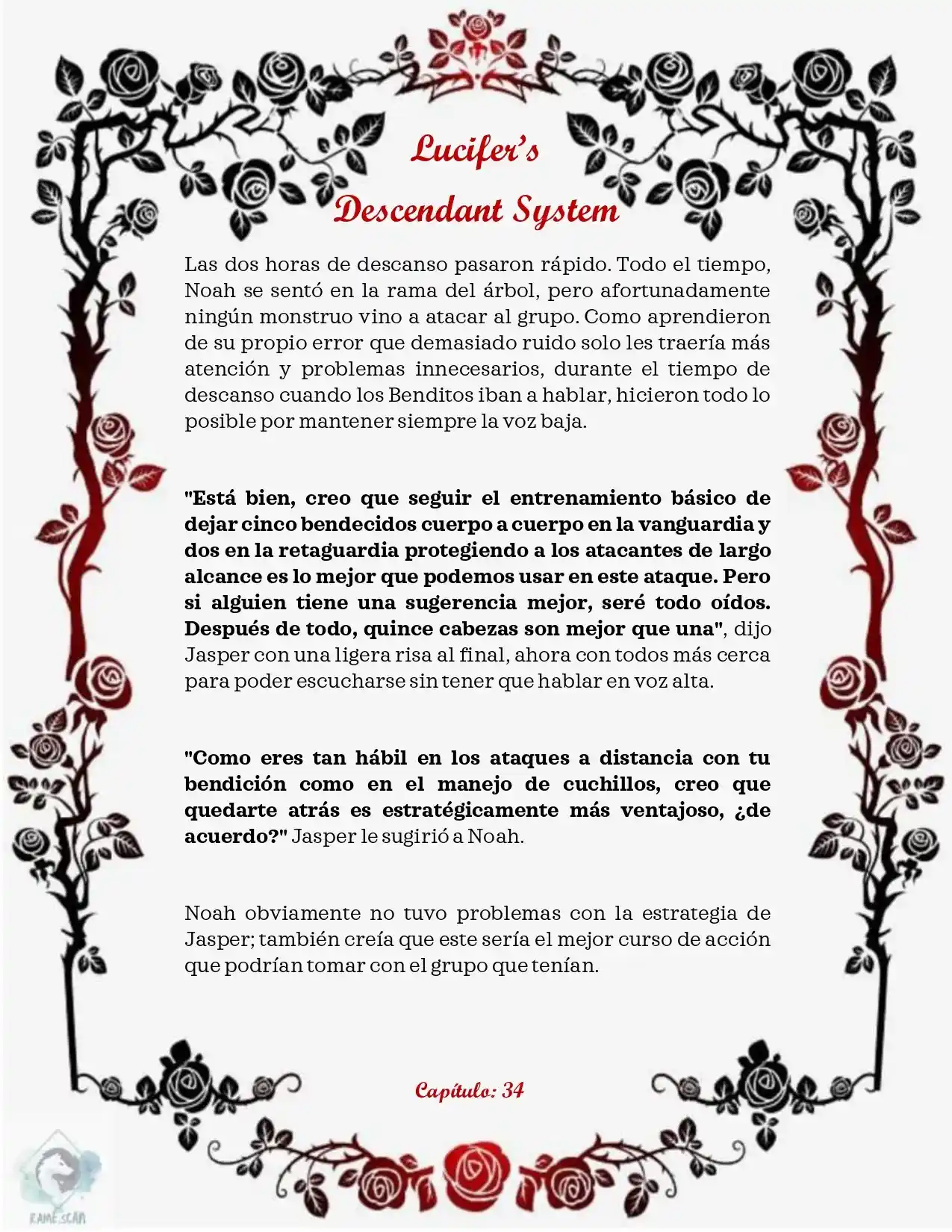 Lucifer's Descendant System (Novela) - Capítulo 34 - Página 2 - LectorTMOo