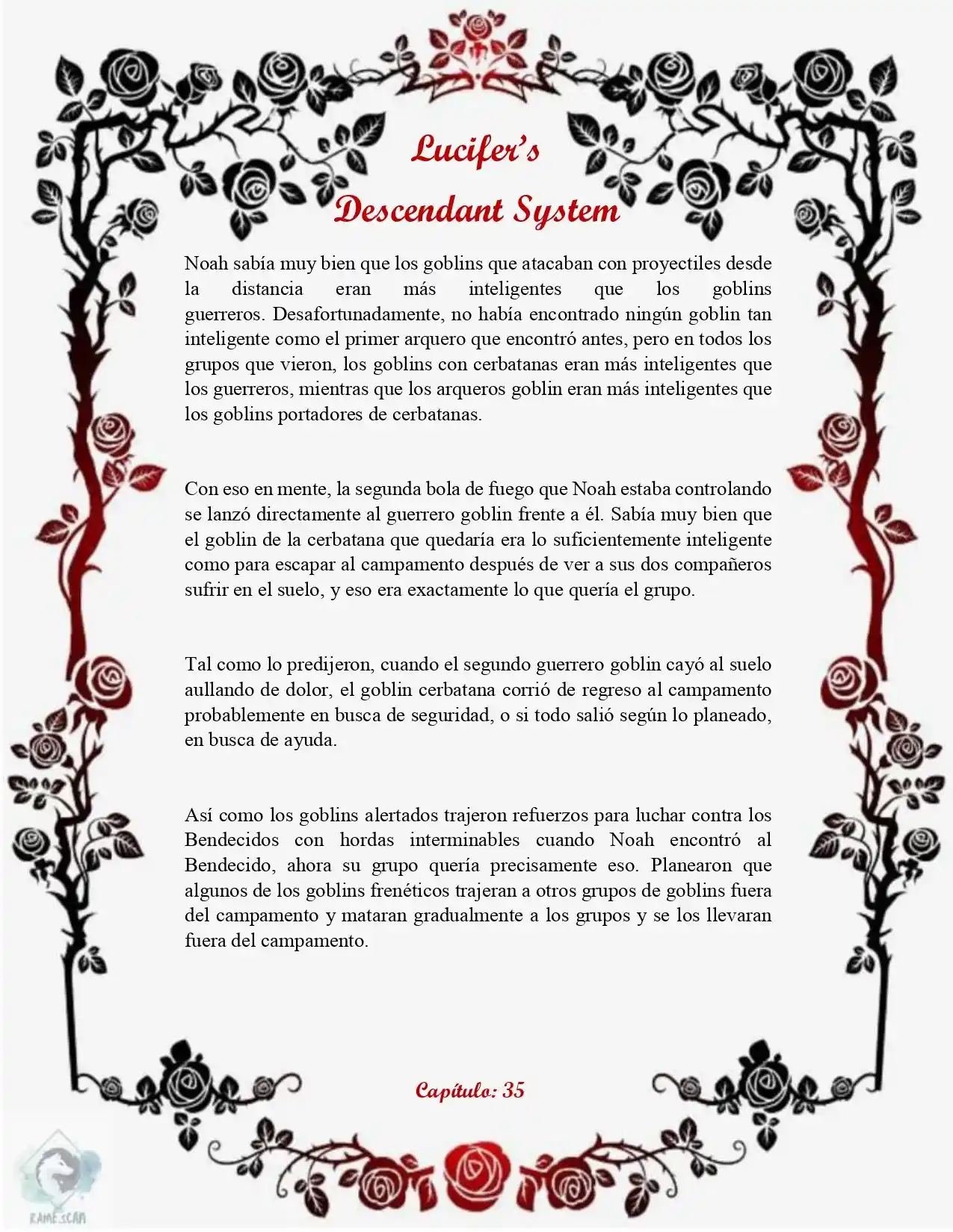 Lucifer's Descendant System (Novela) - Capítulo 35 - Página 2 - LectorTMOo