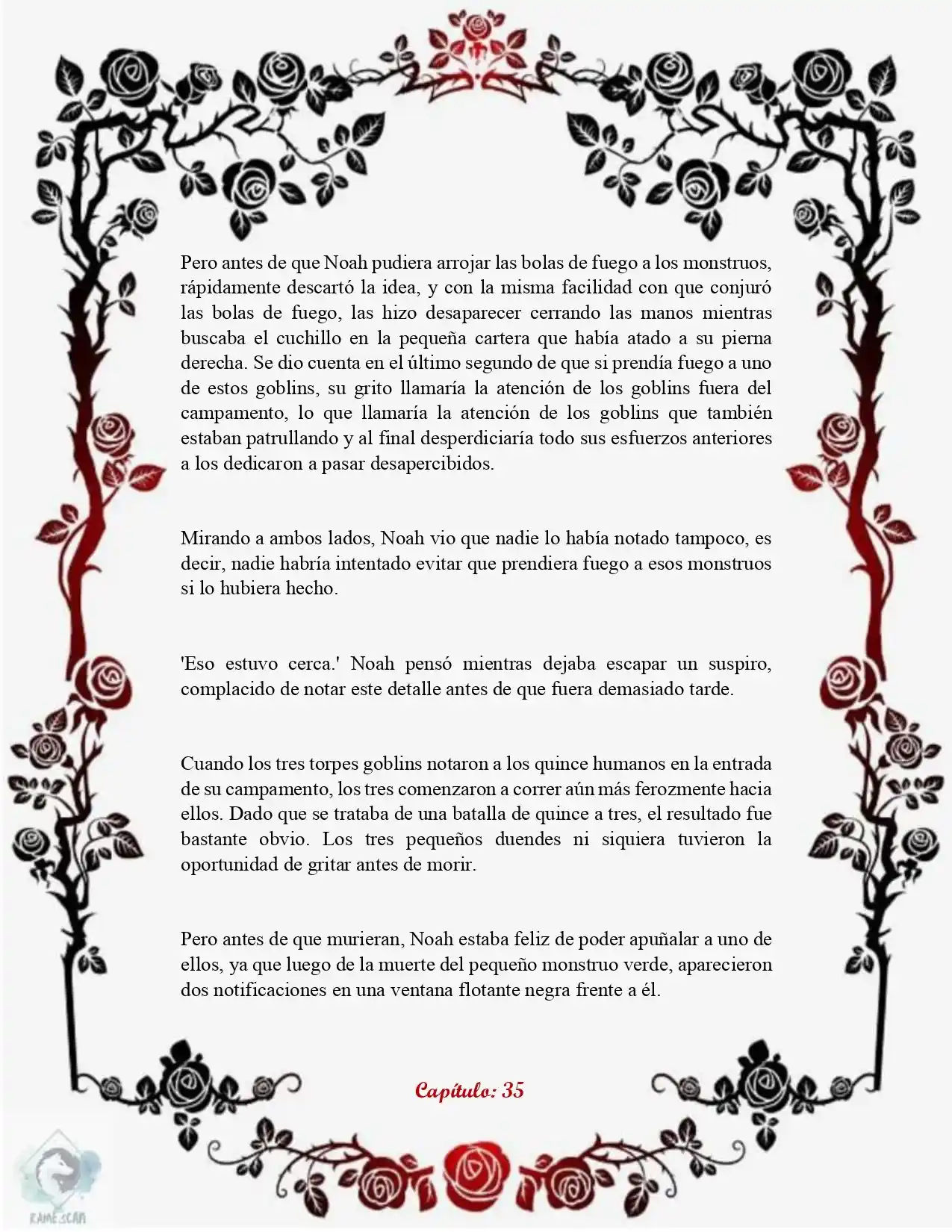 Lucifer's Descendant System (Novela) - Capítulo 35 - Página 8 - LectorTMOo