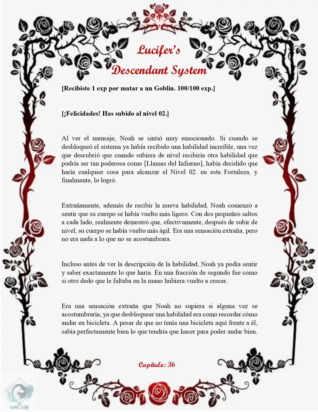 Lucifer's Descendant System (Novela) - Capítulo 36 - Página 2 - LectorTMOo