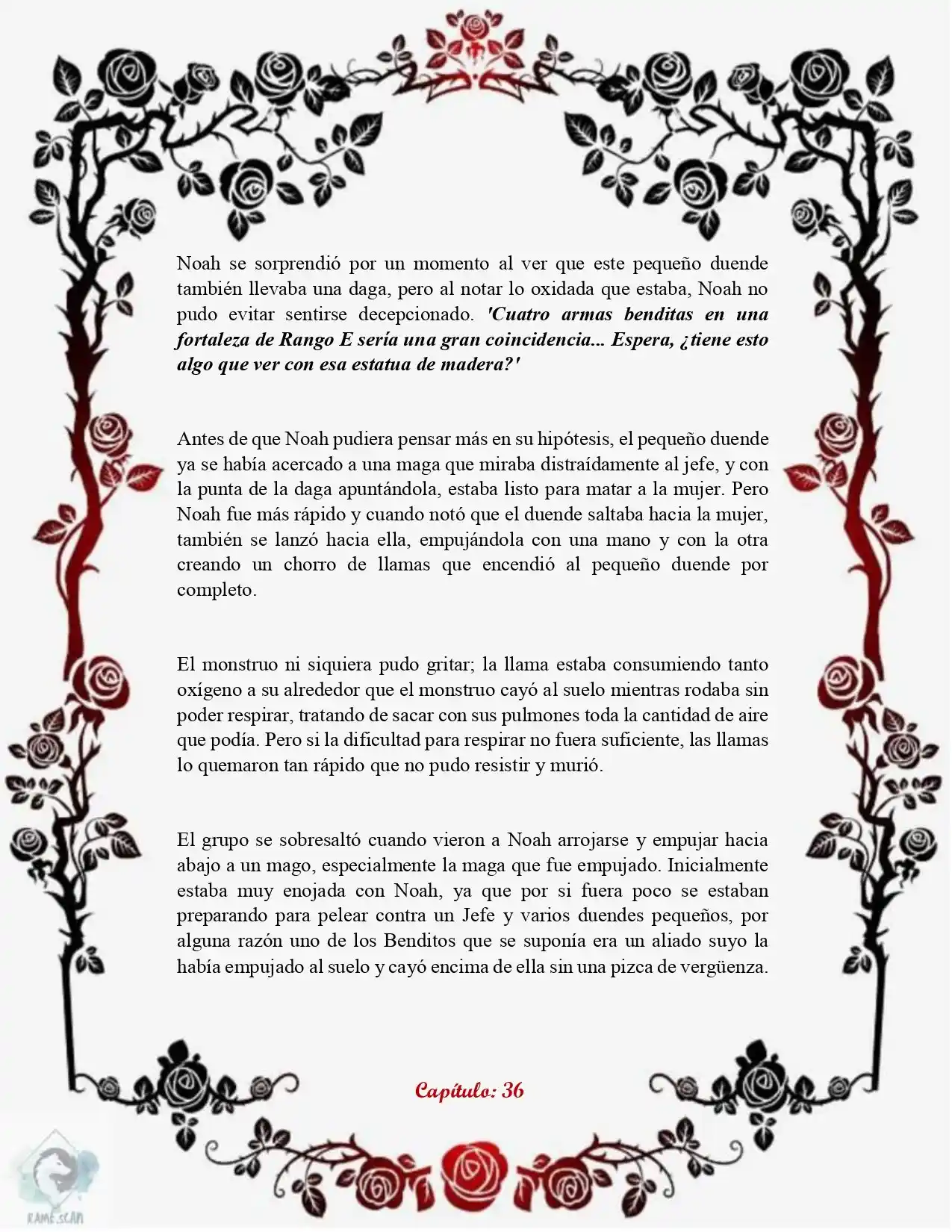 Lucifer's Descendant System (Novela) - Capítulo 36 - Página 5 - LectorTMOo
