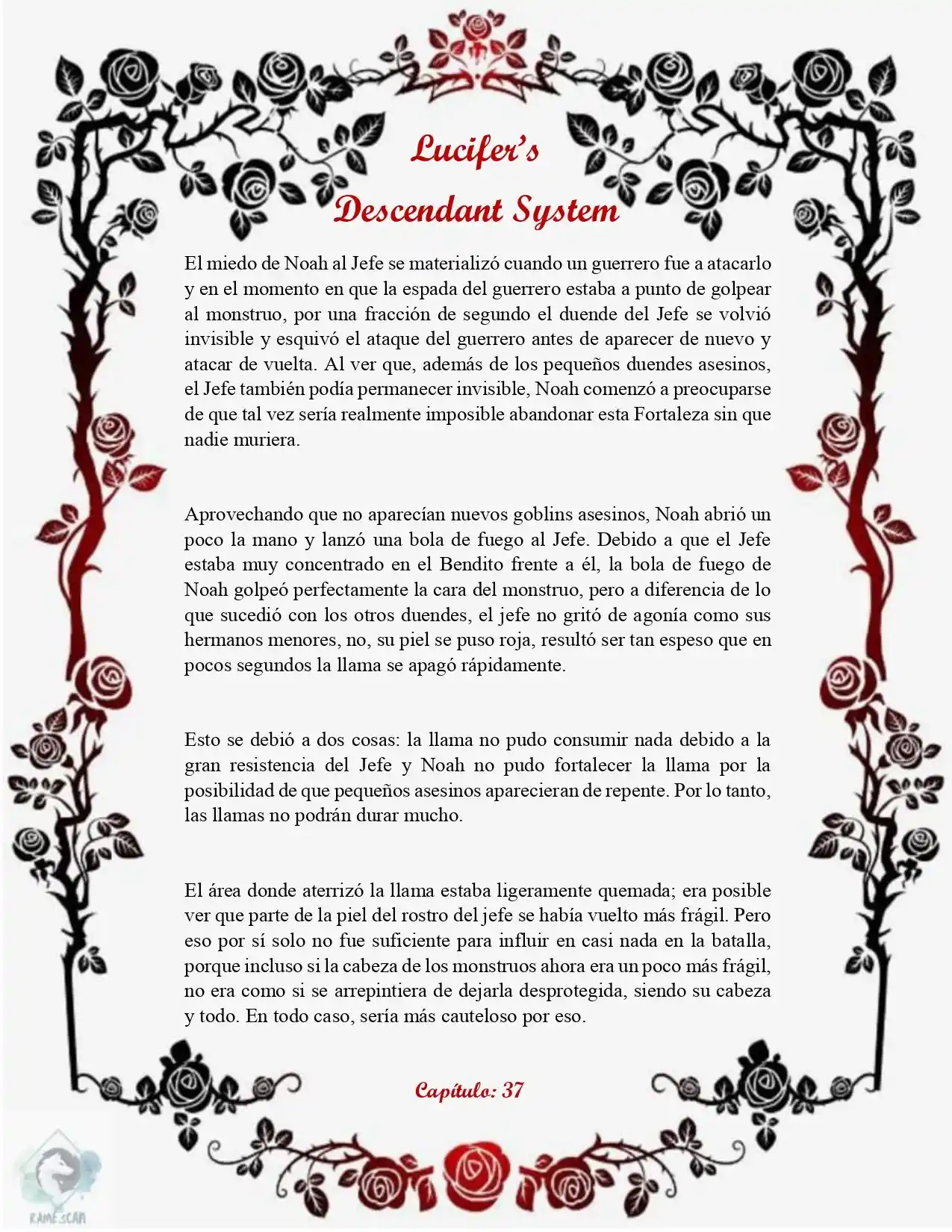 Lucifer's Descendant System (Novela) - Capítulo 37 - Página 2 - LectorTMOo