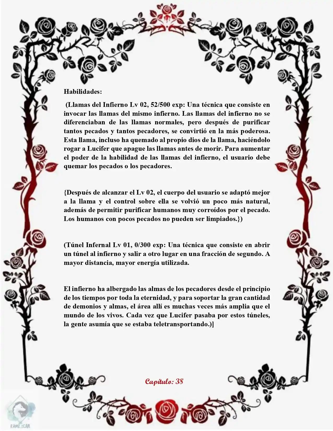 Lucifer's Descendant System (Novela) - Capítulo 38 - Página 3 - LectorTMOo