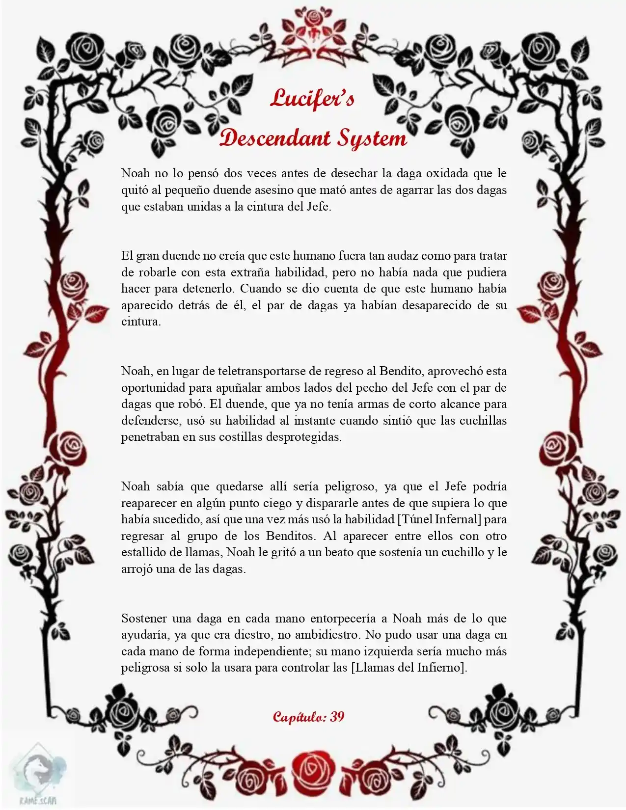 Lucifer's Descendant System (Novela) - Capítulo 39 - Página 2 - LectorTMOo