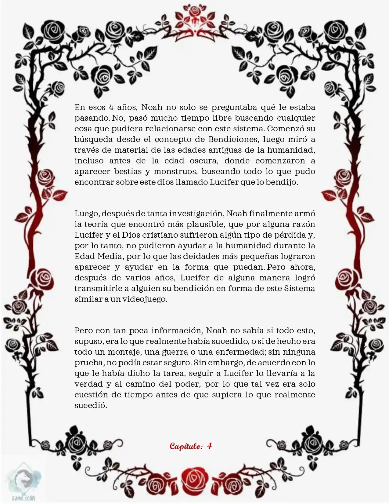 Lucifer's Descendant System (Novela) - Capítulo 4 - Página 3 - LectorTMOo