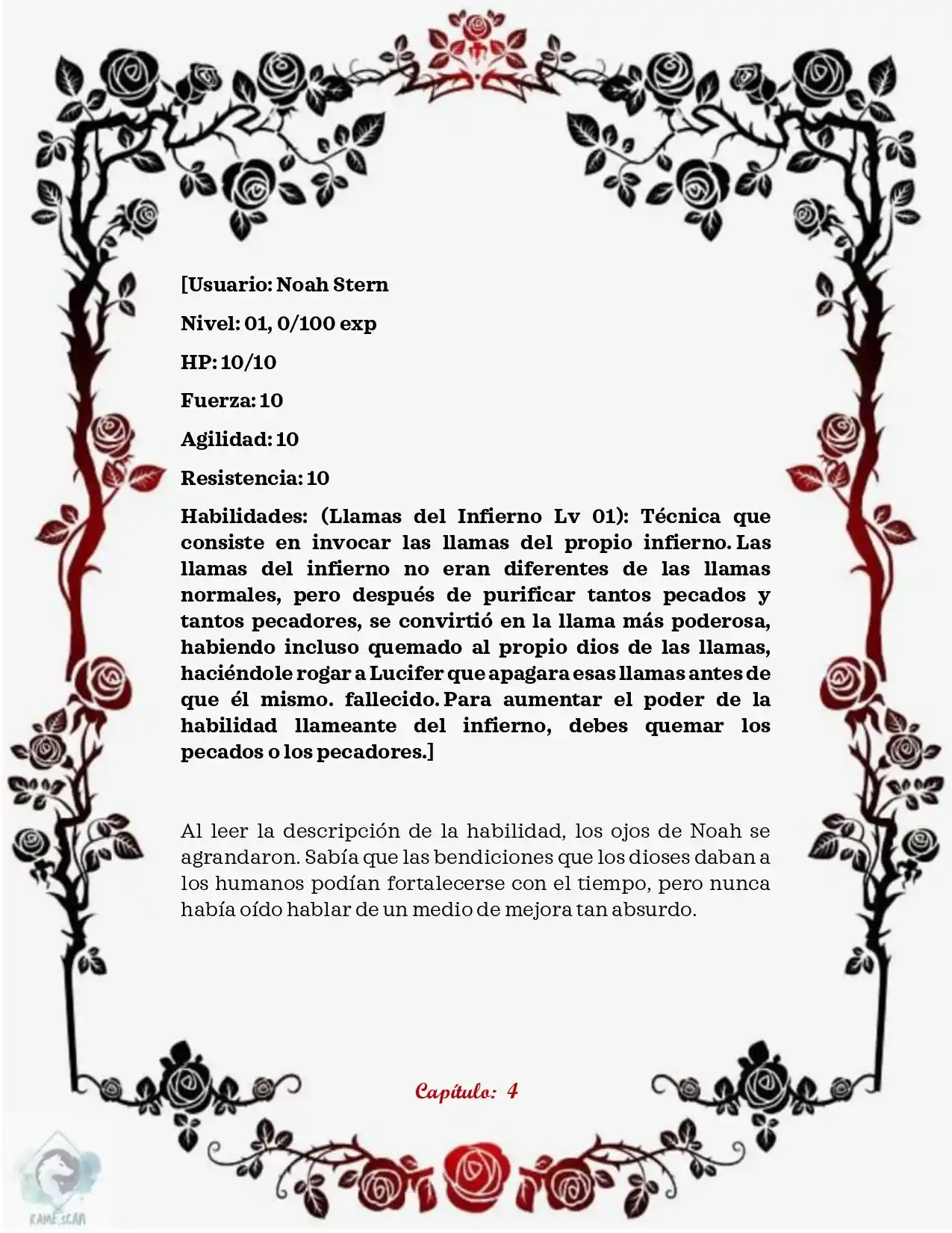 Lucifer's Descendant System (Novela) - Capítulo 4 - Página 6 - LectorTMOo