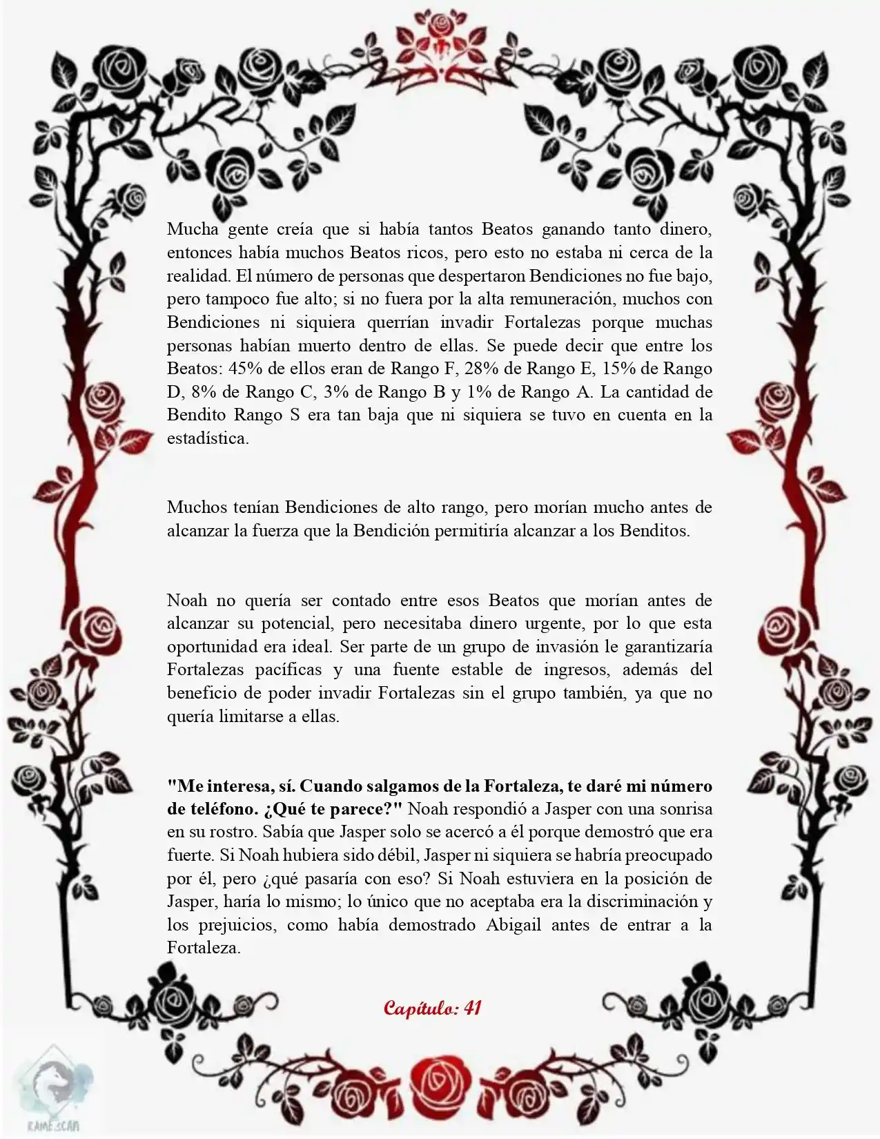 Lucifer's Descendant System (Novela) - Capítulo 41 - Página 6 - LectorTMOo