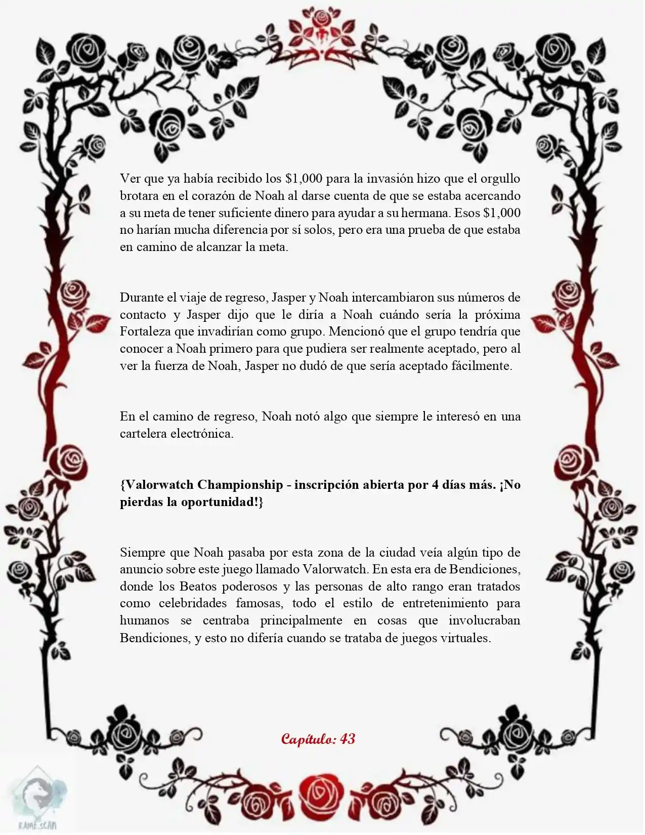 Lucifer's Descendant System (Novela) - Capítulo 43 - Página 5 - LectorTMOo