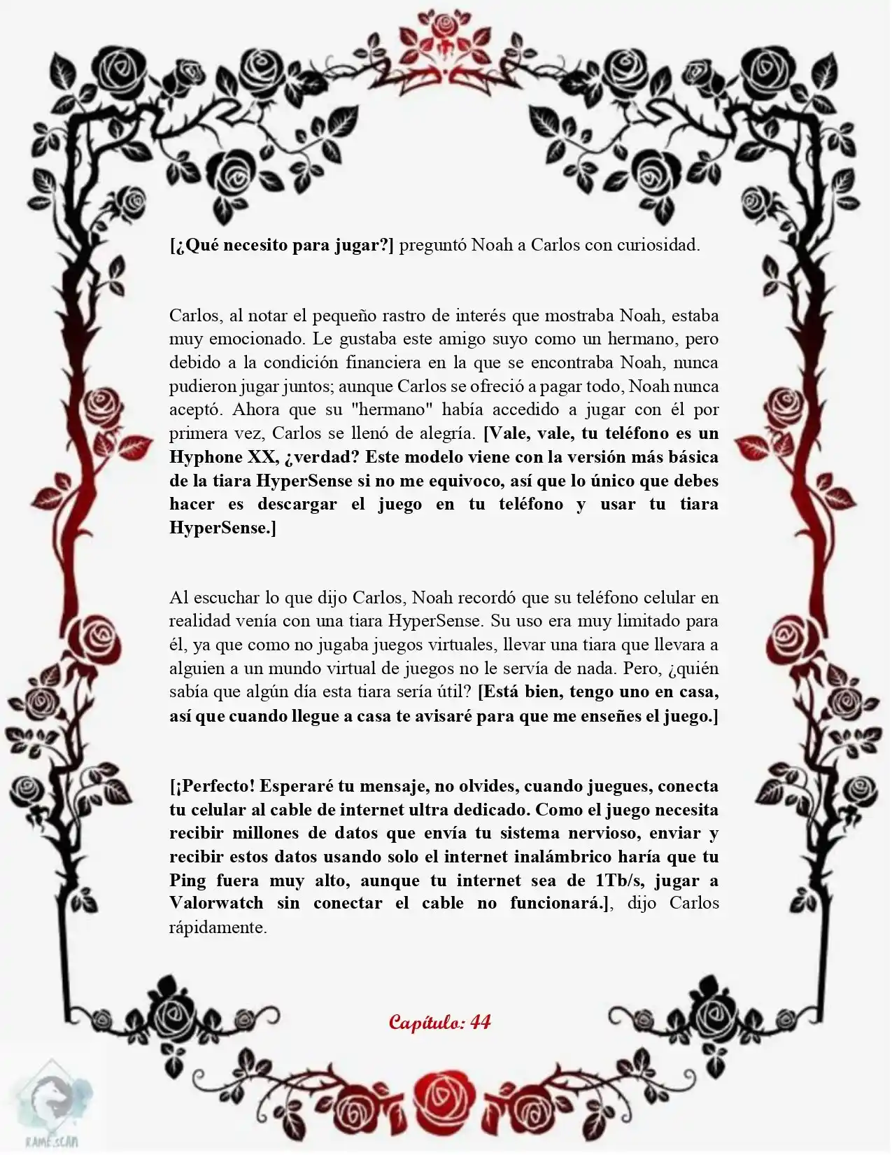 Lucifer's Descendant System (Novela) - Capítulo 44 - Página 4 - LectorTMOo