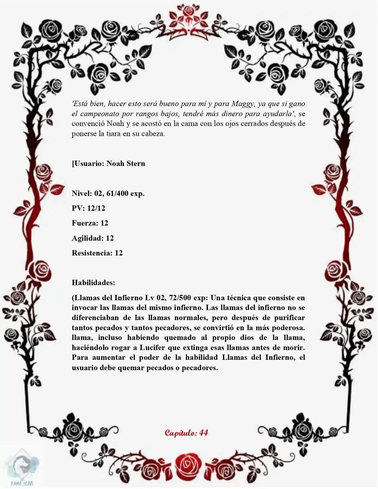 Lucifer's Descendant System (Novela) - Capítulo 44 - Página 7 - LectorTMOo