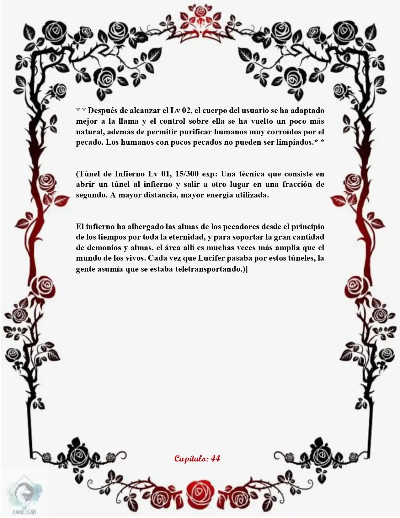 Lucifer's Descendant System (Novela) - Capítulo 44 - Página 8 - LectorTMOo