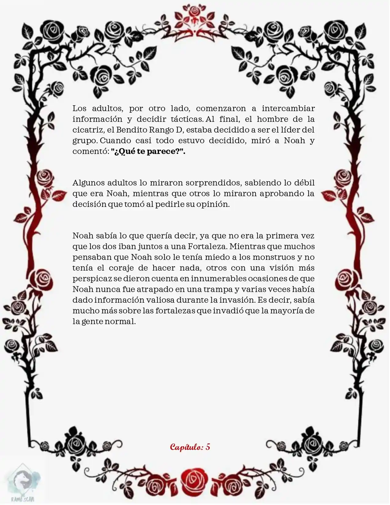 Lucifer's Descendant System (Novela) - Capítulo 5 - Página 5 - LectorTMOo