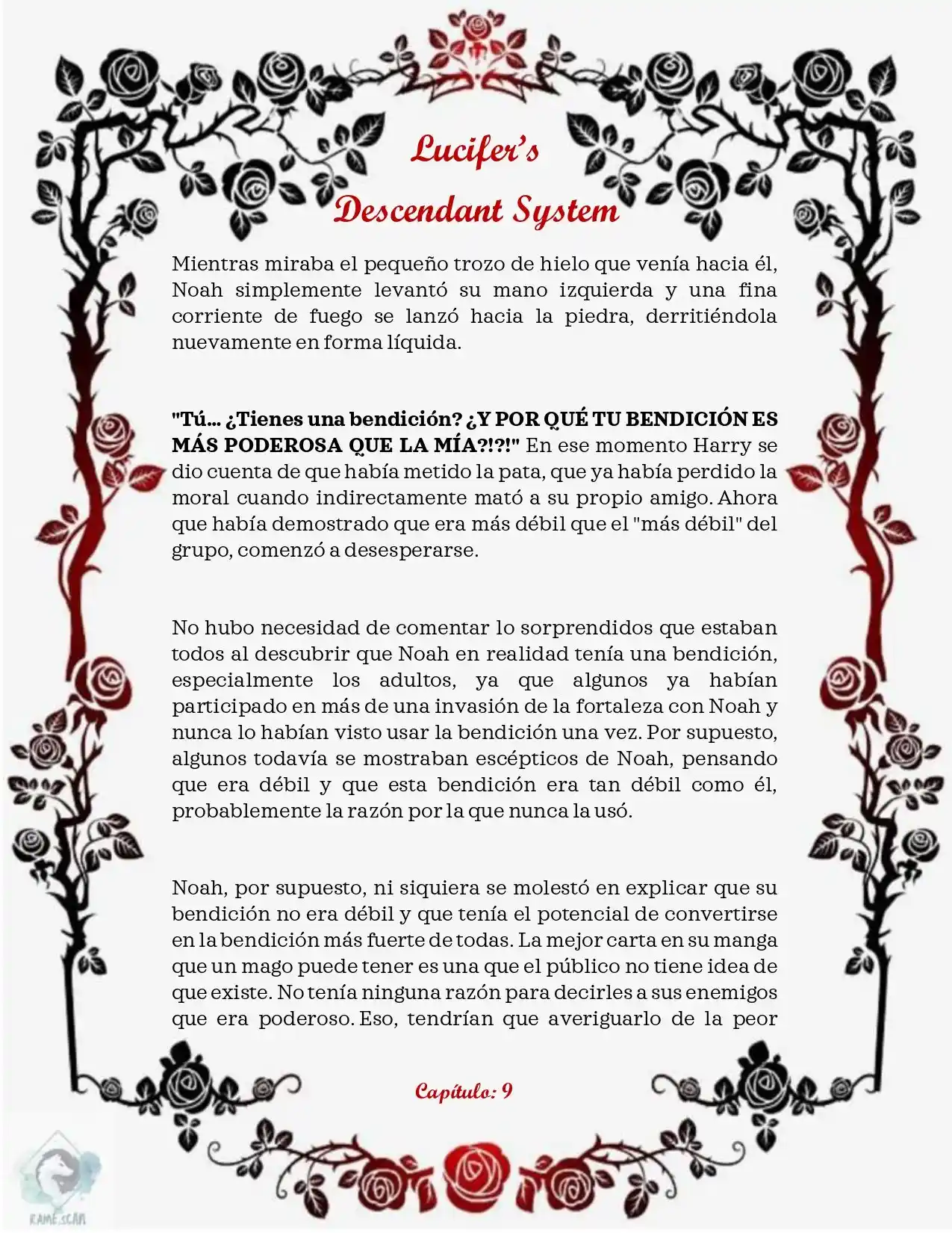 Lucifer's Descendant System (Novela) - Capítulo 9 - Página 2 - LectorTMOo
