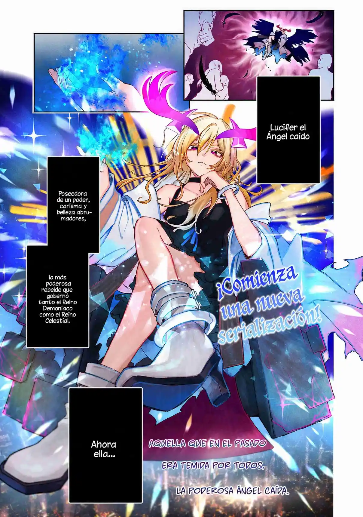 Lucifer-san No Daraku Gohan - Capítulo 1 - Página 1 - LectorTMOo