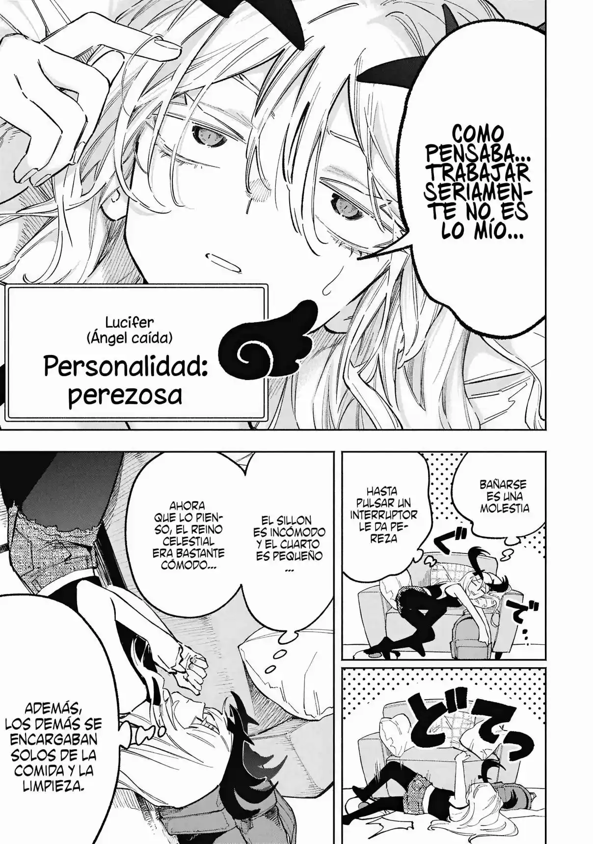 Lucifer-san No Daraku Gohan - Capítulo 1 - Página 5 - LectorTMOo
