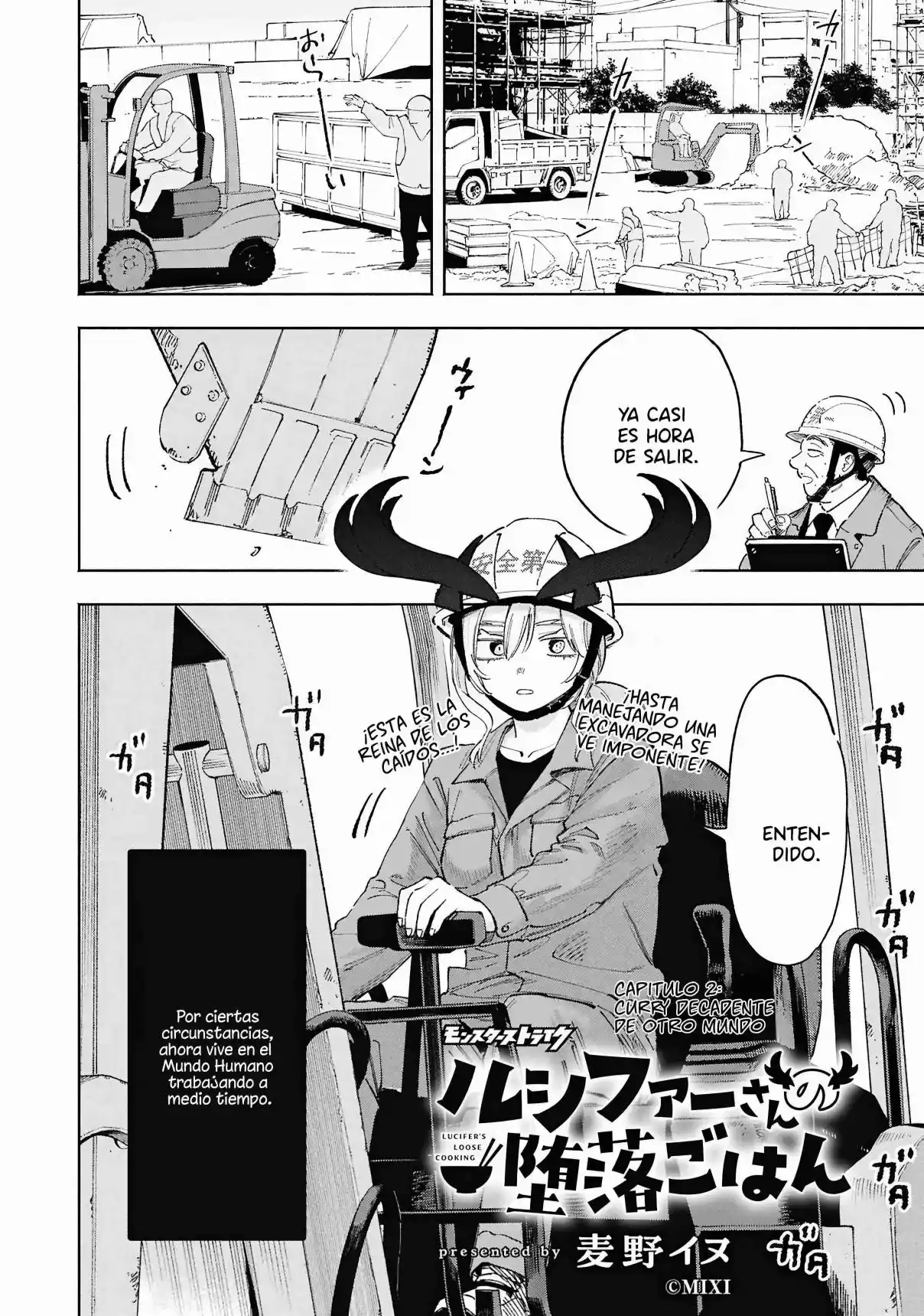 Lucifer-san No Daraku Gohan - Capítulo 2 - Página 4 - LectorTMOo