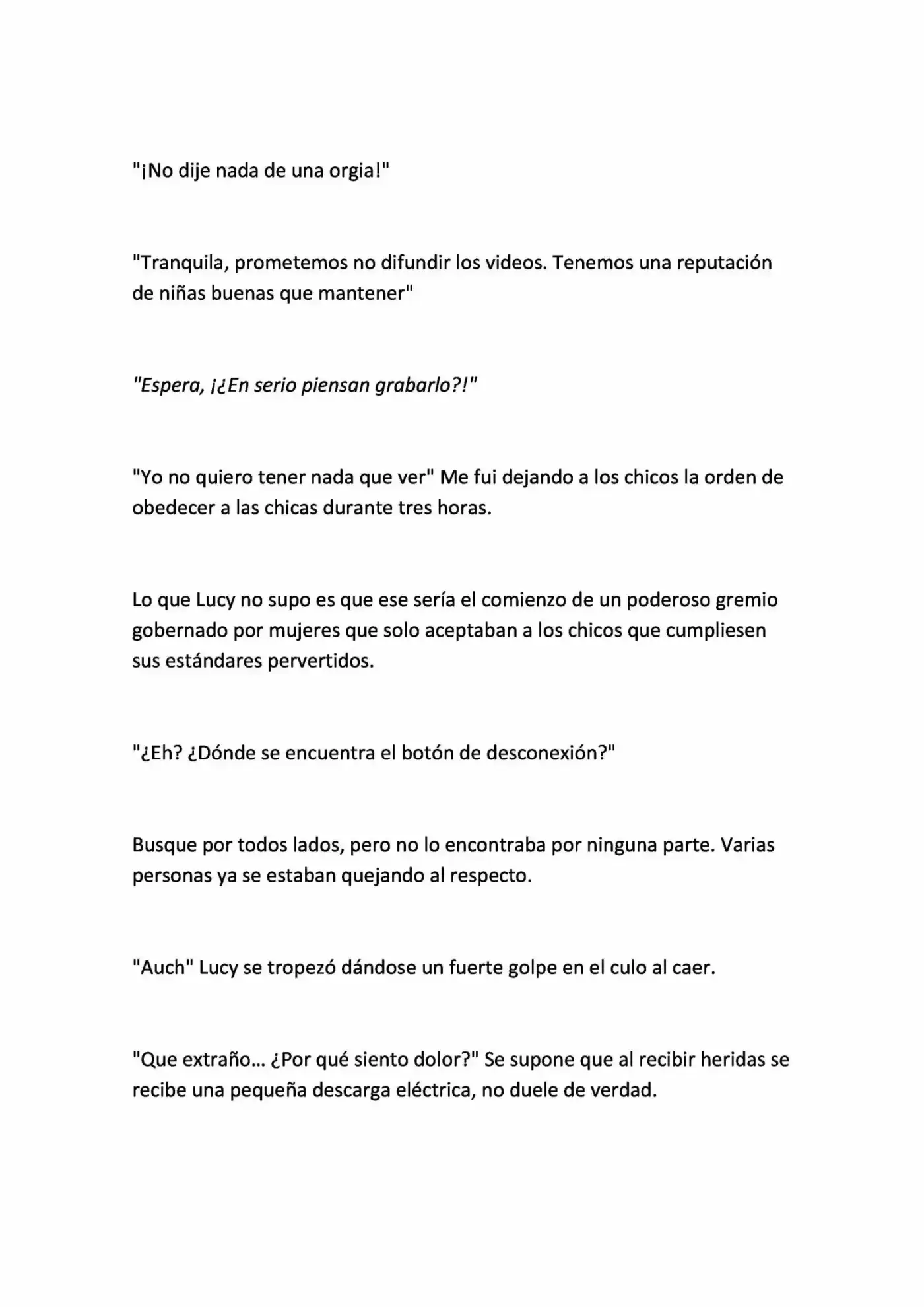 Lucy Heartfilia, La Nueva Gobernante (Un Fanfic De Fairy Tail) (Novela) - Capítulo 1 - Página 23 - LectorTMOo